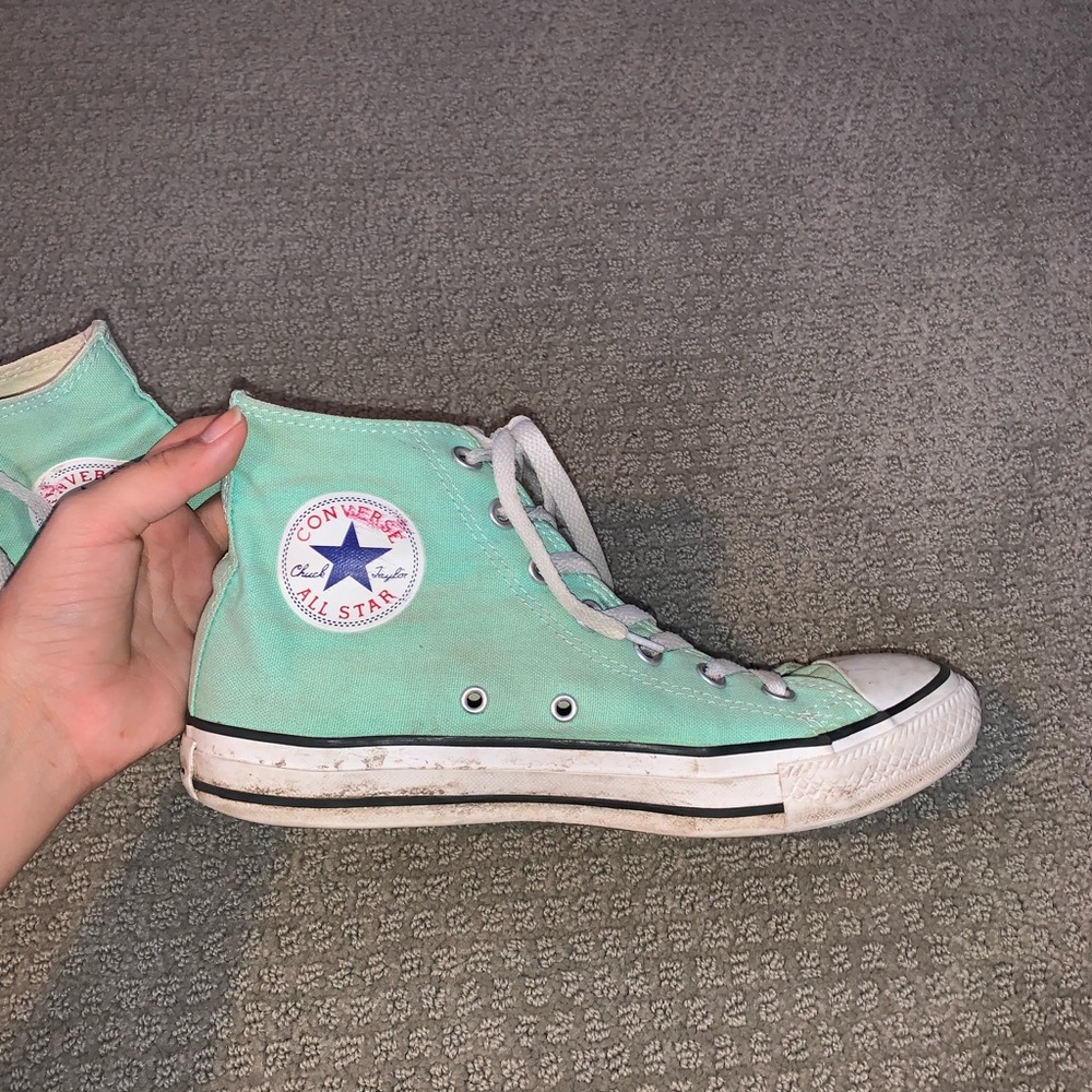 All star Converse Mint Green